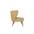 Atelier Del Sofa Krilni stol, Riverhead - mlečno rjava