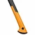 Fiskars Univerzalna sekira X24, X-serija, M sečivo, 600mm