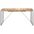 vidaXL Jedilna miza 160x80x75 cm trden robusten mangov les