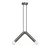 Opviq luster Balance 20551-I, 2 × E14, sivi
