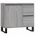 Komoda crni hrast 60x35x98,5 cm konstruirano drvo