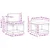 Set vanjskih sofa s jastukom 5 pcs Bijela i antracit