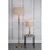 Där Lighting MAD4275 - Stona lampa MADRID 1xE27/60W/230V braon/mesing