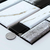 Netscroll 3D stenske nalepke z izgledom marmorja (10 kosov), StickMarble