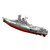 Model Kit Battleship - 1:350 Japanese Battleship Yamato Premium