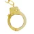 ToyJoy Metal Handcuffs Gold