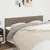 Vidaxl Posteljno vzglavje taupe 200x5x78/88 cm blago