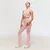 GymBeam Ženske bešavne hlače Fierce Baby Pink XL