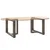 Noge za klub stolić T-oblika 2 kom Crne 70x25x(42-43) cm Čelik
