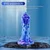 HiSmith WDA030-M Wildolo Designer Series Silicone Dildo Vibrator with App 21.5cm Blue
