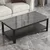 Kulin Klub sto, 120x45x60 cm, Sivi