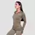 GymBeam Women‘s Pulse 1/2 Zip Running Sweatshirt Vetiver