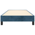 Okvir za krevet s oprugom tamnoplavi 90x190 cm baršunasti