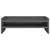 Stalak za monitor sivi 50 x 24 x 16 cm od masivne borovine