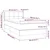 Vidaxl Box spring postelja z vzmetnico svetlo siva 80x200 cm blago