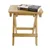 eoshop stol, naravni bambus, DENICE
