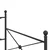 Vidaxl Dnevna postelja brez ležišča Black 100x190 cm Steel