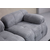 Atelier del Sofa Ugaona garnitura Petite, 290x160 cm, Siva