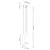 Sollux SL.1492 - Luster na sajli LAGOS 3xGU10/10W/230V crvena
