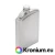 Titanium flask 220 ml with sleeve