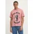 HUGO Majica Dostalgi 50530684 Roza Relaxed Fit