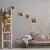 Wallity Zidna dekoracija Free Birds - 333, 25 x 3 x 23 cm,  Crna