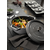 Okrogel lonec, grafitno siva O 24 cm Staub