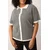 Trendyol Curve Ženska bluza Tbbss25Af00115, Crna