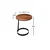 Hanah home Klub sto Callisto 50x58x50cm Orah