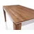 Hanah Home Trpezarijski sto Asos-2972, 140x75x80, Braon- beli
