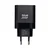 Blue Star USB C QC4.0 PD 3A 45W punjač za telefon + USB C na USB C kabel TFB-TC-45WPD crni