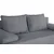 Grantex Line Sofa na razvlačenje Kid 1, 202x85x88 cm, Siva