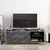Hanah home TV Komoda Polka Zlatno-Crna