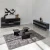 Hanah Home Konzola Milan, 180x80x40 cm, Crna