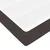 Vidaxl Konstrukcija postelje Temno rjava 120 x 200 cm blago