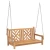 Ljulska klupa za vrt 114 x 60 x 64 cm Čvrsto teak drvo