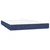Vidaxl Box spring postelja z vzmetnico modra 140x190 cm blago