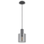 Globo 15904HS - Luster na sajli TULIVAR 1xE27/40W/230V prečnika 18 cm siva