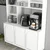 Hanah Home Kuhinjski ormar Lyon 120, Belo-zlatni