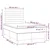 Krevet box spring s madracem LED plavi 120 x 200 cm od tkanine