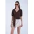 Trend Alacati Stili Ženska bluza Alc-X15130, Braon