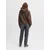 JJXX Majica JXStudio Vesterbro  temno rjava / bela