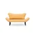 Atelier del Sofa Dvosed na razvlačenje Chatto 140x70x65cm Kaki