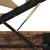 Otomanski krevet s pohranom Staro drvo 203 x 180 x 25 cm