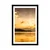 Plakat s paspartujem odsev gorskega jezera - 30x45 no frame