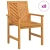 Stolac za blagovanje 8 pcs Prirodna 62.5 x 59 x 89 cm