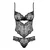 Bodi Alluria crne boje - L/XL
