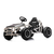BENEO električna gokart SPORT-KART 24V (EVA kolesa, usnjeno sedežno, 2 x 50W motor), črn