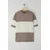 Trendyol Muška majica Tmnss25Ts00065, Bež