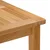Vanjski bar set 5 pcs Prirodna Čvrsto teak drvo